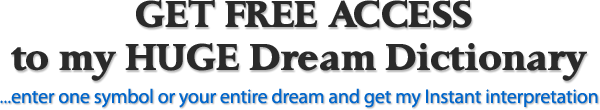 Enter in one symbol or your entire dream 